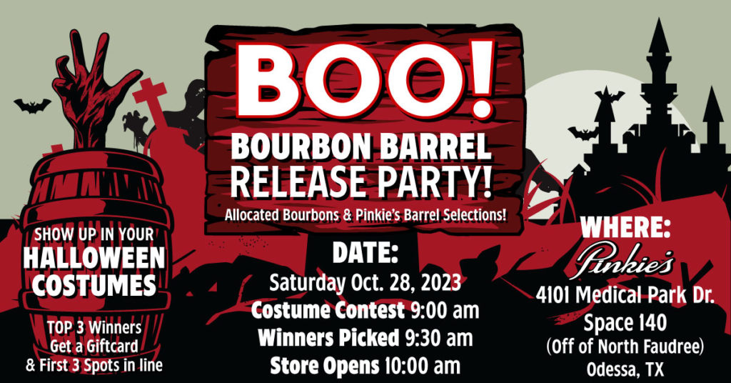 Boo! Bourbon Barrel Release Party 2023